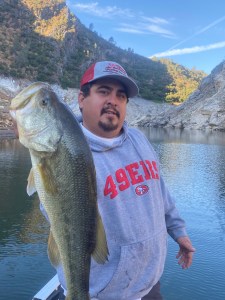 Big Bass Catch Guided By Josh Parris Fishing Guide in CA