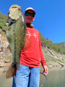 Big Bass Catch Guided By Josh Parris Fishing Guide in CA