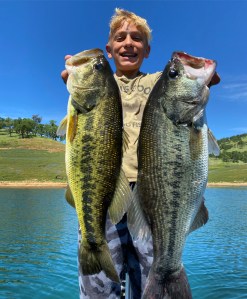 Big Bass Catch Guided By Josh Parris Fishing Guide in CA