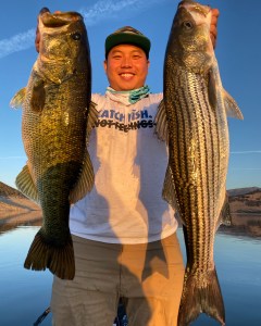 Big Bass Catch Guided By Josh Parris Fishing Guide in CA