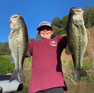 Big Bass Catch Guided By Josh Parris Fishing Guide in CA
